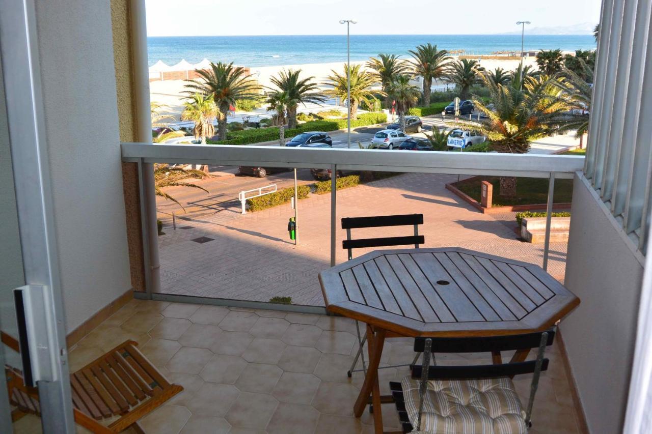 Studio vue mer et Cap Canet-en-Roussillon Buitenkant foto